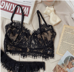 French Lace Lingerie Set