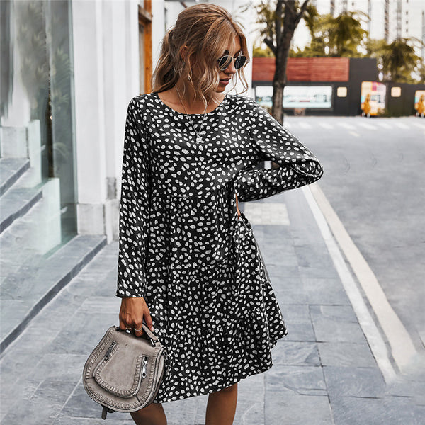 Classic Printed Dress