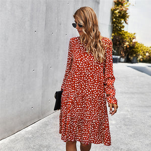 Classic Printed Dress