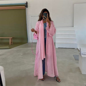 Modest Long Dress Cardigan Shawl