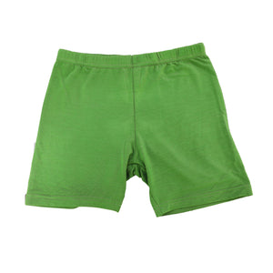 Girls Modesty Shorts - Green