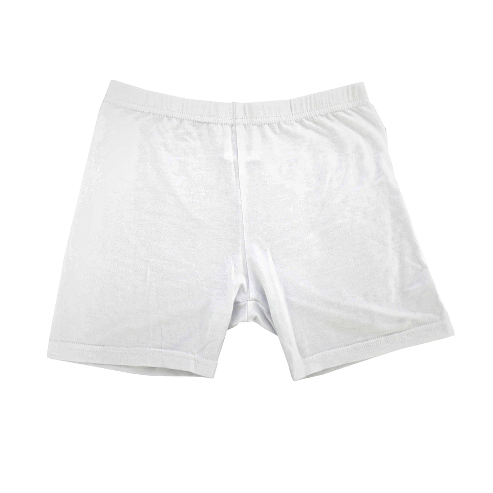 Girls Modesty Shorts - White